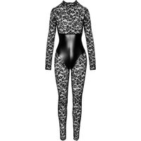 Overall aus Spitze und Powerwetlook