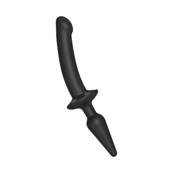 2-in-1 Dildo & Buttplug - Größe S, 25 cm