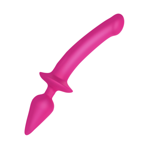 2-in-1 Dildo & Buttplug - Größe XXL, 31,7 cm