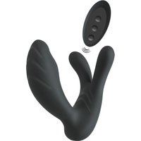 „RC G- & P-Spot Vibrator“ mit Klitoris-/Hodenstimulator