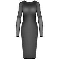 Kleid aus weichem Powernet, knieumspielende Länge