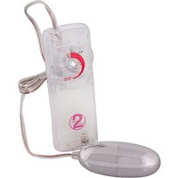 Vibroei „Silver Star“ mit Fernbedienung, stufenlose Vibration
