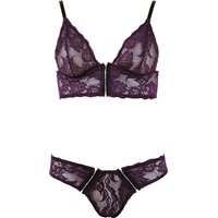 Bralette plus Slip aus Blütenspitze