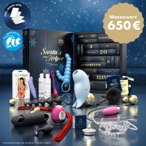 Eis Adventskalender Deluxe 2024 - hochwertiger Erotik-Adventskalender mit Sexspielzeug und sinnlichen Überraschungen für Erwachsene