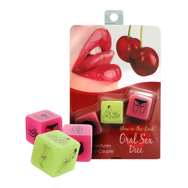 Glow-in-the-Dark Oral Sex Dice